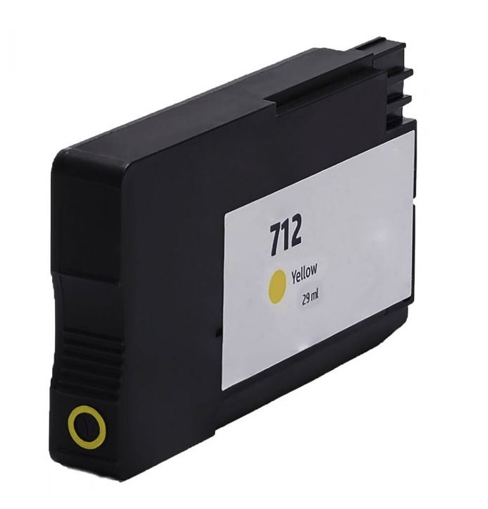 Compatible HP 712 Yellow Ink Cartridge (3ED69A)